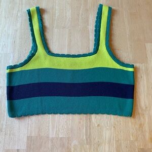 Anthropologie Vibrant Knit Top